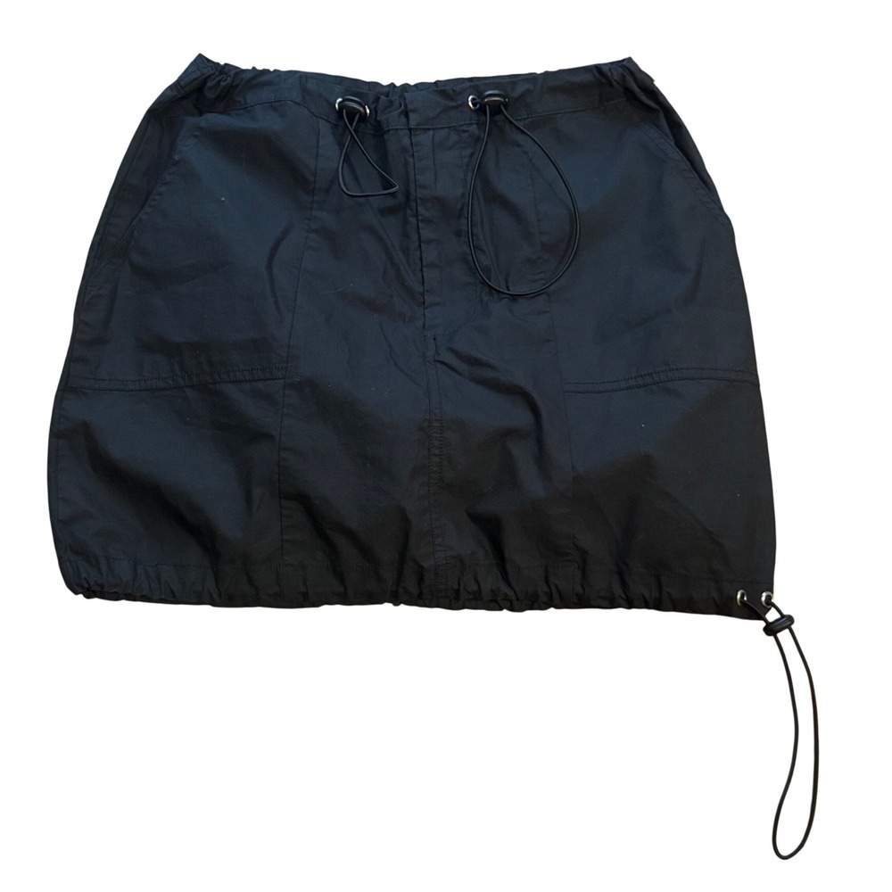 NEW Cotton On Jordan Cargo Mini Skirt Black Size 4 US